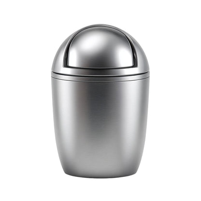 Stainless Steel Mini Swing-Top Trash Can